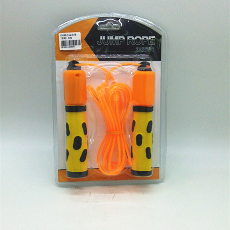 Creative crystal skipping rope, counting skipping rope, flower handle skipping rope details Picture