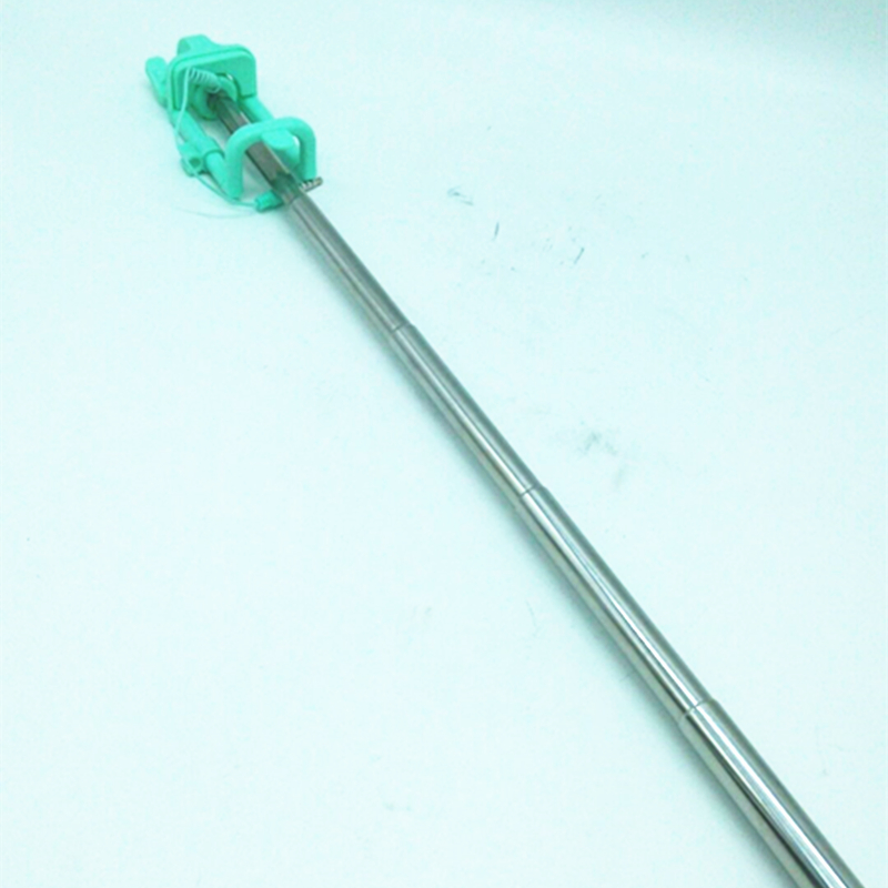 A first-generation selfie stick for mobile phones, a universal selfie stick and a selfie magic tool details Picture