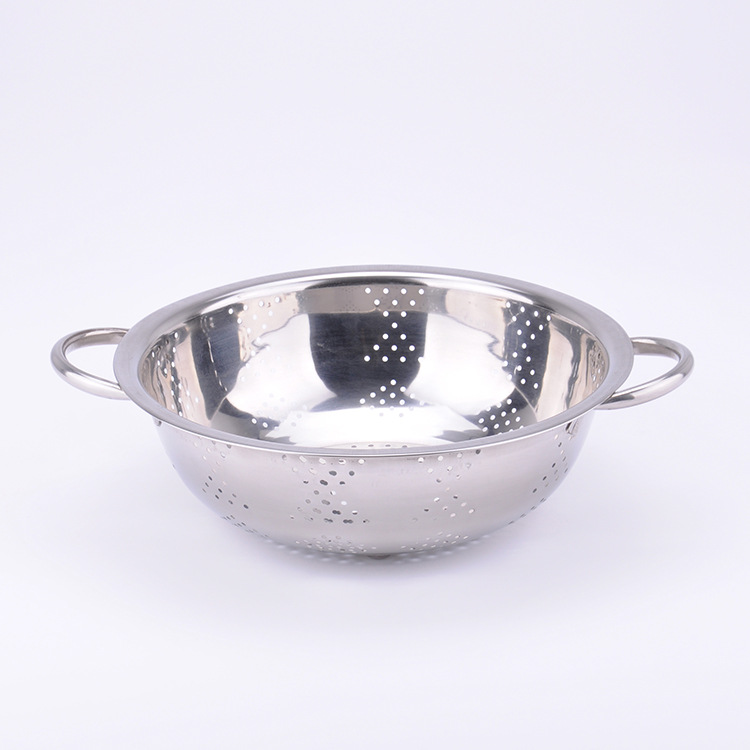 不锈钢米筛洗菜蓝不锈钢盆洗菜盆不锈钢盆漏盆厨房用品