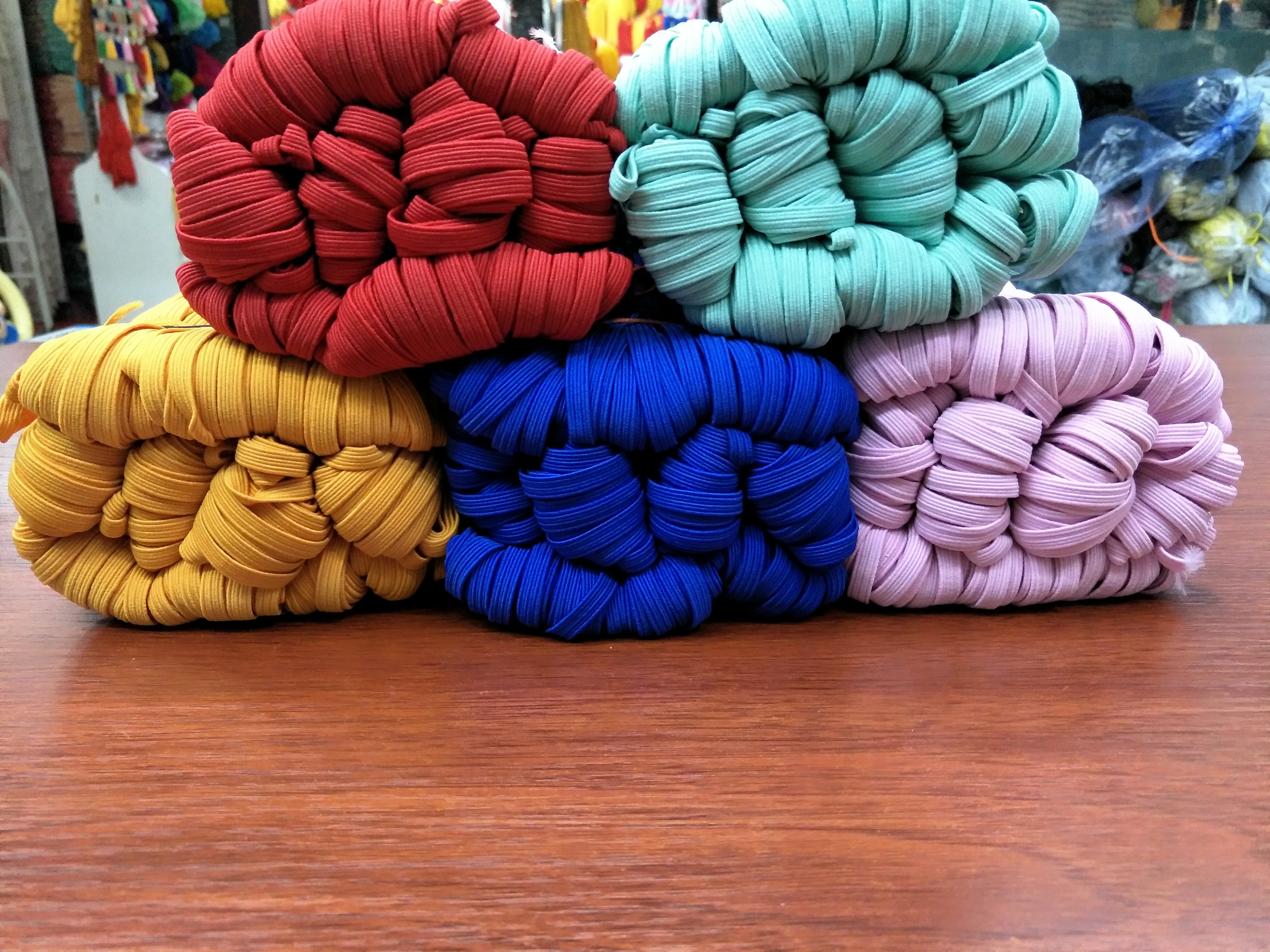 0.6公分彩色进口走马松紧带，弹力带，发饰带