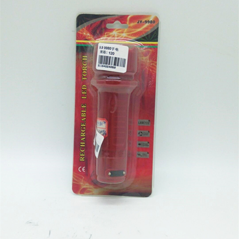 Rechargeable flashlight LED flashlight