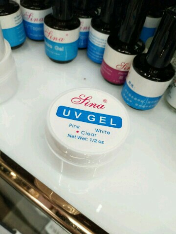 sina Extended Transparent Glue Model Phototherapy Nail Glue Application Scenario