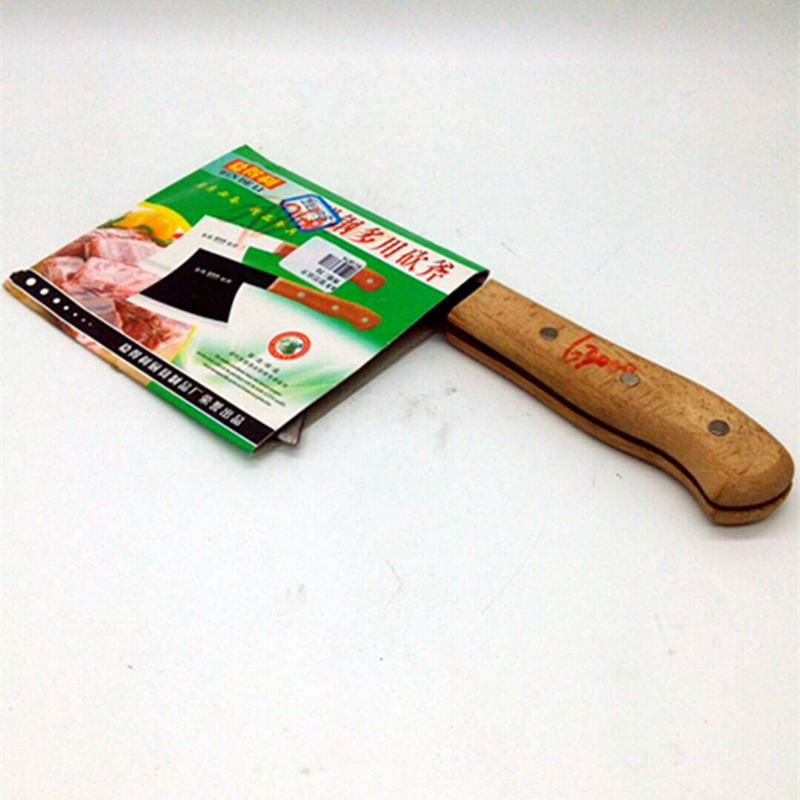 Wooden chopping axe chopping knife Chopping knife Kitchen knife
