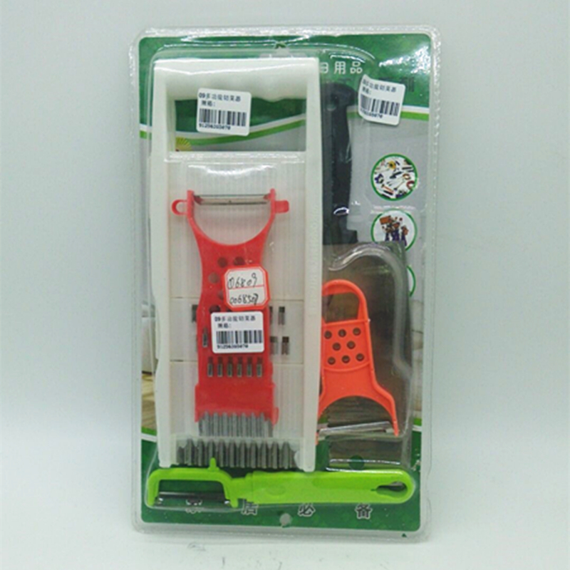 Multi-functional vegetable cutter Kitchen chopping combination peeling and cutting vegetables