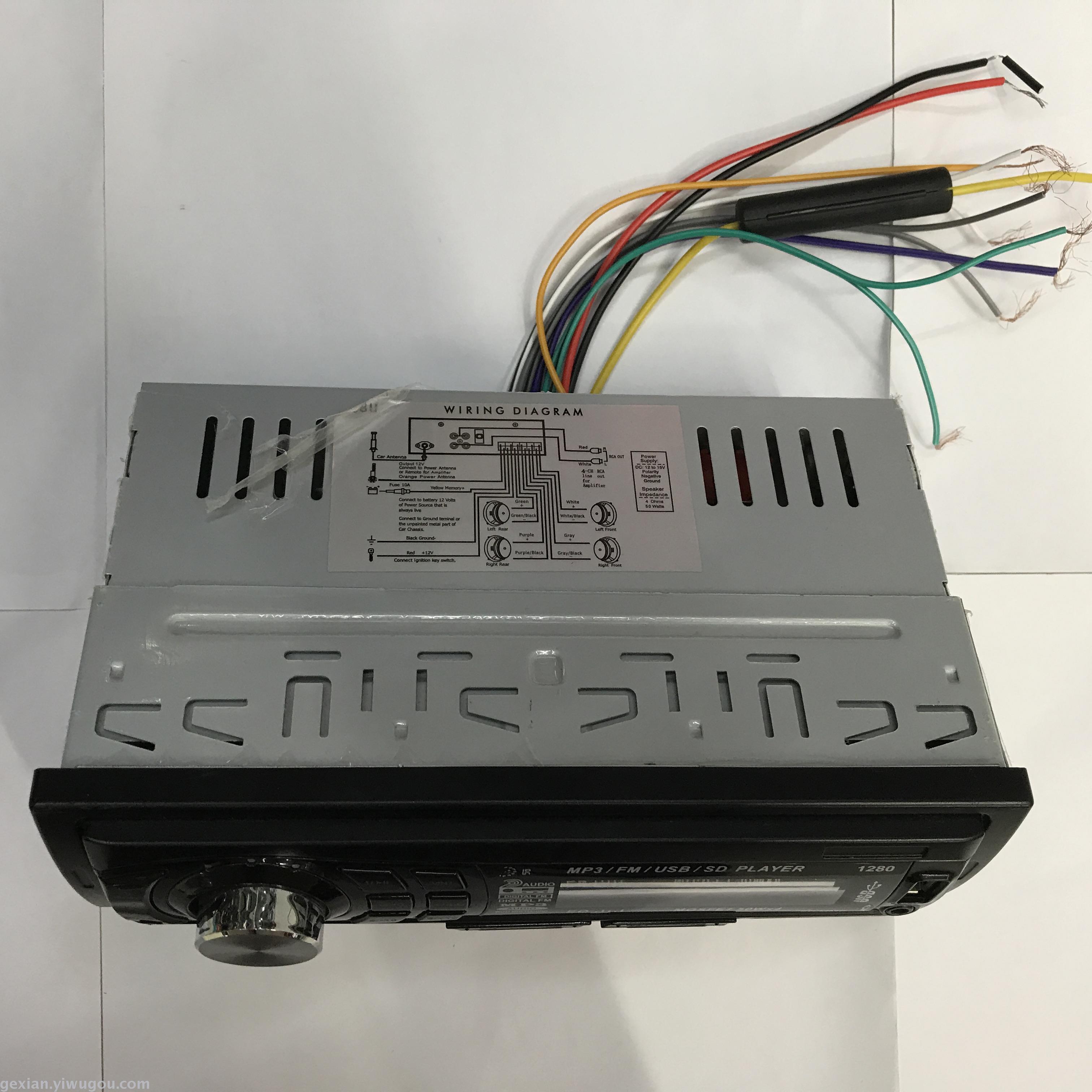 1280汽车插卡机U盘MP3汽车用品细节图
