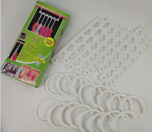 wonder hanger多功能衣架魔术衣架孔衣架 8pcs