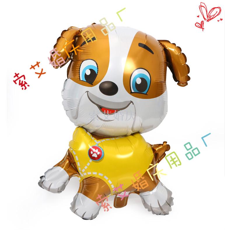 Dog Patrol Series Aluminum film balloons, aluminum foil children's toys, party balloons