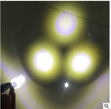 硅胶示宽灯T10 3SMD硅胶12V24V摩托车小灯超亮小灯细节图