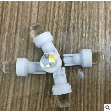 硅胶示宽灯T10 3SMD硅胶12V24V摩托车小灯超亮小灯产品图