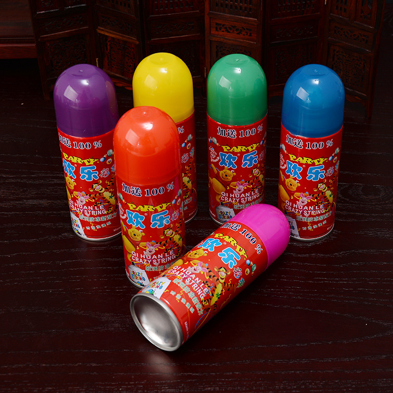 Wedding wedding with color spray hand spray ribbon color spray can manufacturers direct thumbnail