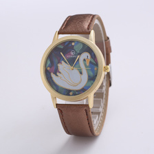 沙金壳贝壳字面防水表带学生手表表带11色手表