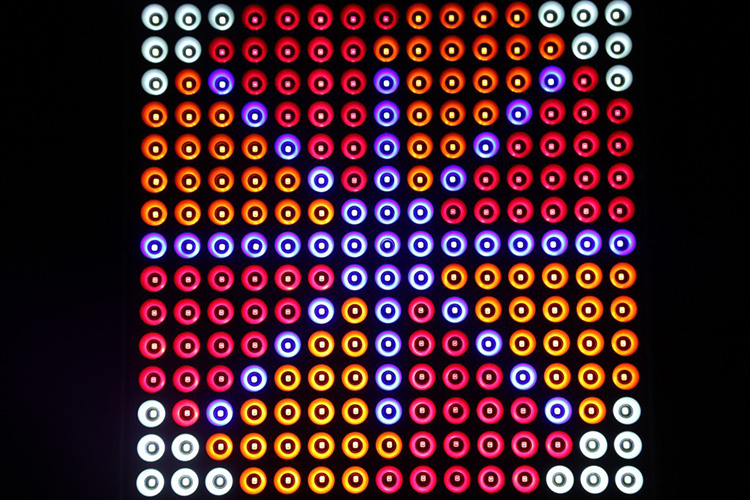 35wLED plant growth lamp Plant fill light lamp hanging square panel lamp full figure