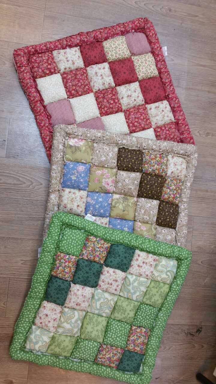Cotton Steamed Bun Cushion Handmade Sofa Cushion details Picture
