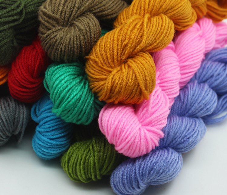 Factory direct 4 strands of wool, acrylic wool, acrylic wool, handicraft wiring thumbnail