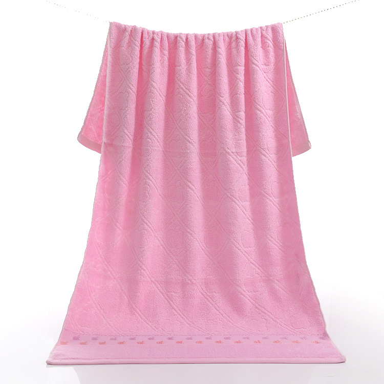New pure cotton bath towels, thickened, all-cotton hotel apple bath towels wholesale, gift beach towels Specification image