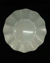 8 inch lotus leaf plate 9168