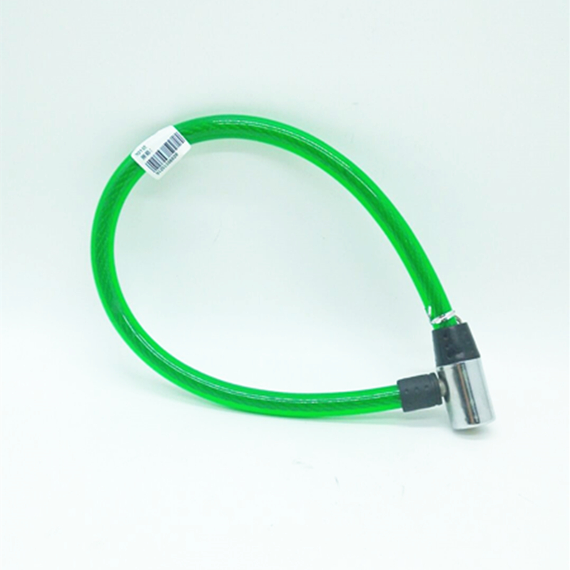 001 Circular wire lock bar bicycle cycle lock can be wrapped around the handle wheel lock