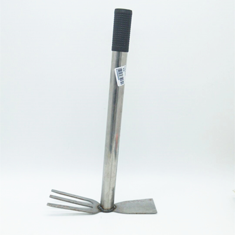 White steel dual-purpose scraper family garden farm tools dual-purpose hoe
