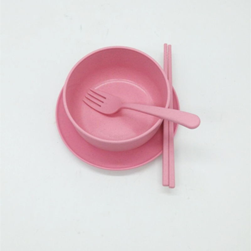 小麦套装碗筷 餐具套装 六件套礼盒产品图