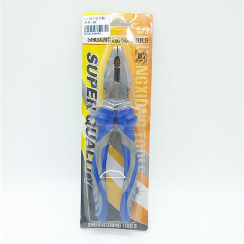 Eight inch pliers with streamer handle Vice Wire pliers Industrial household pliers