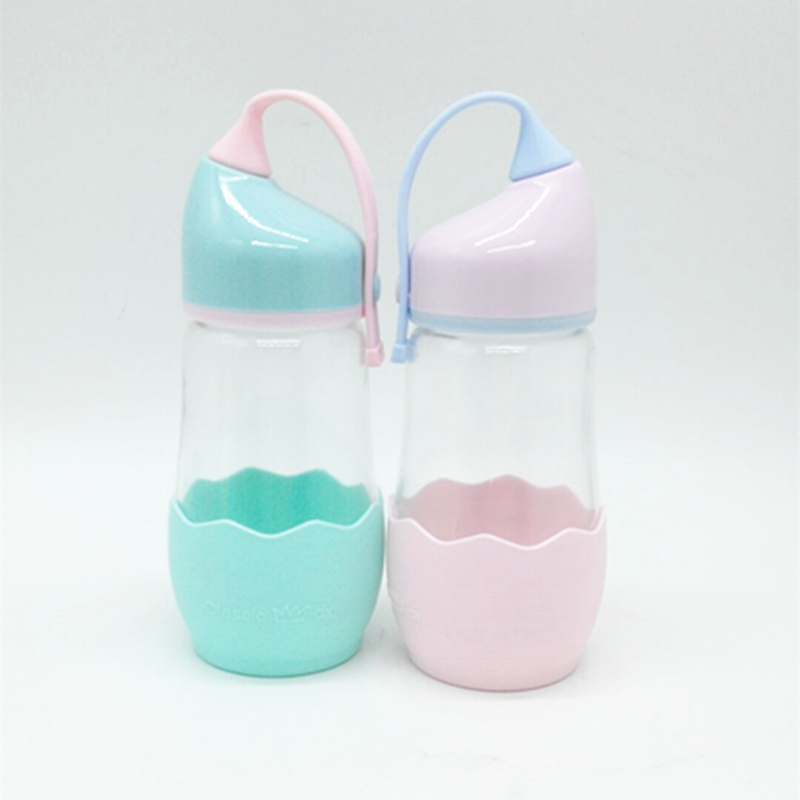 Fashionable gourd cup, creative glass cup, portable water cup Specification image