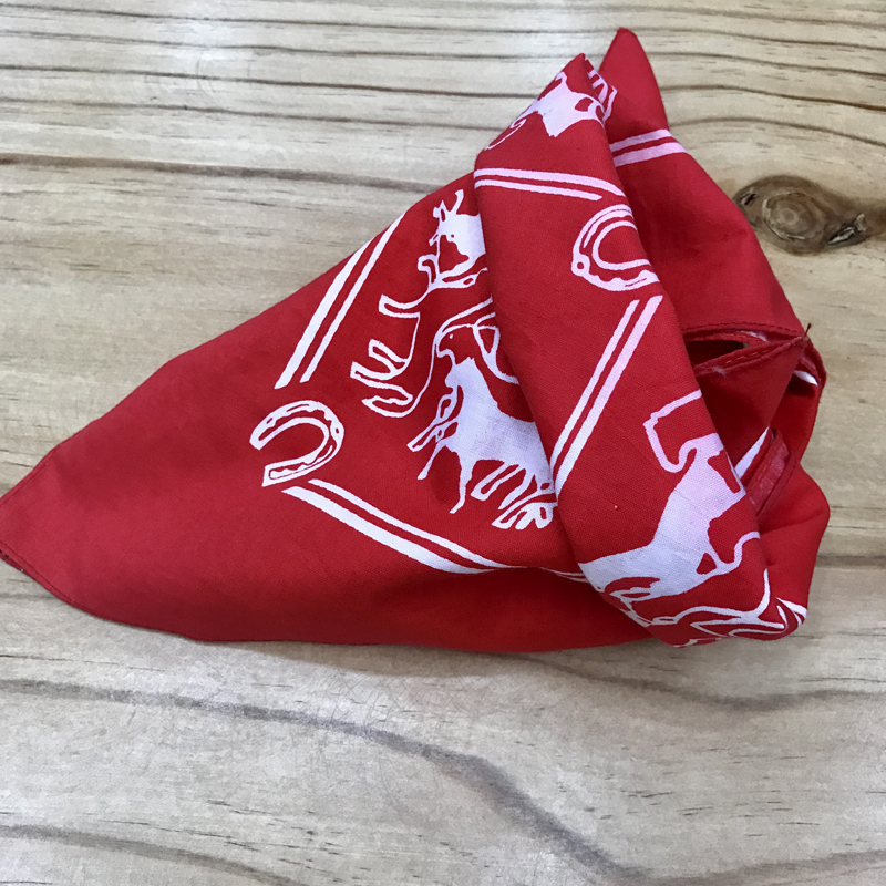Cotton steed turban outdoor bandana handkerchief sports sweat absorption turban square 55CM thumbnail