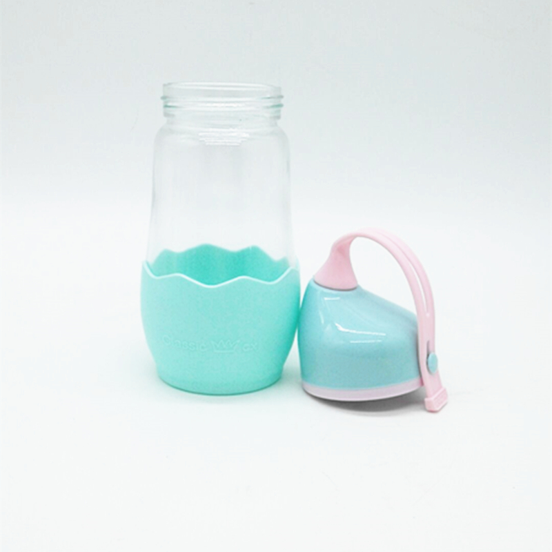 Fashionable gourd cup, creative glass cup, portable water cup details Picture