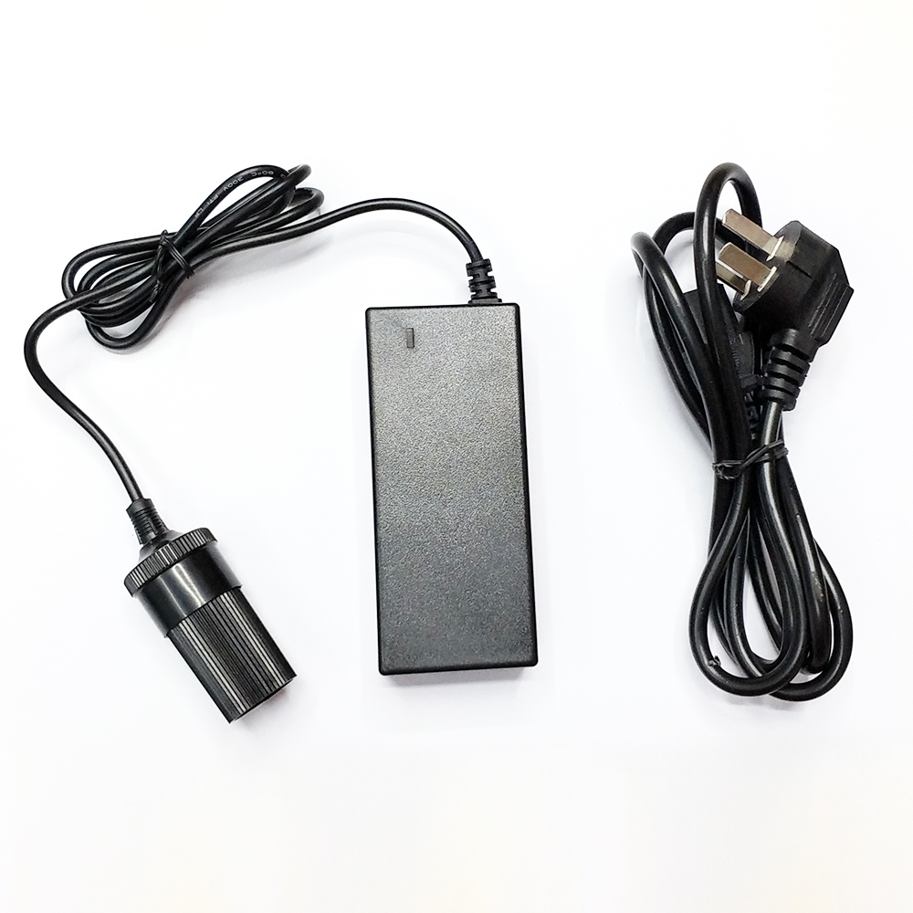 220v转12v汽车插座家用电源转换器车载冰箱吸尘器适配器产品图