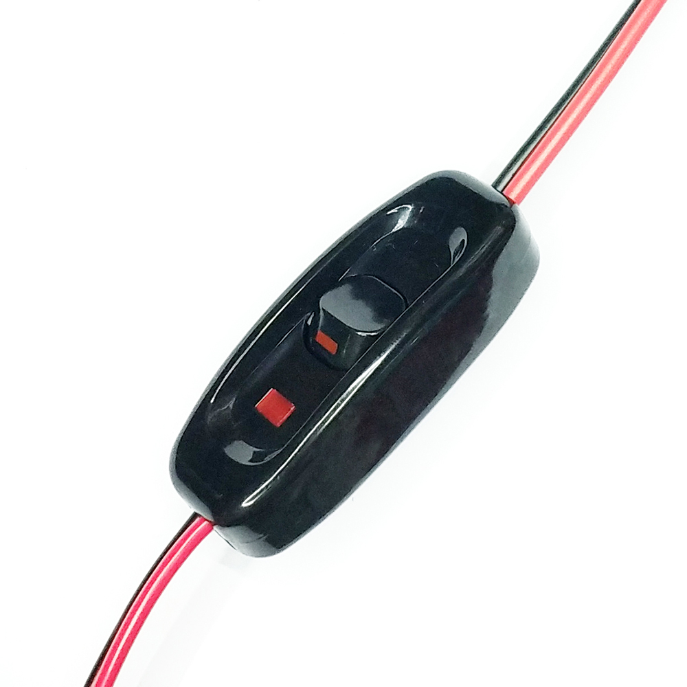 纯铜线大功率汽车车载点烟器插头带线带开关12V24V电源线细节图