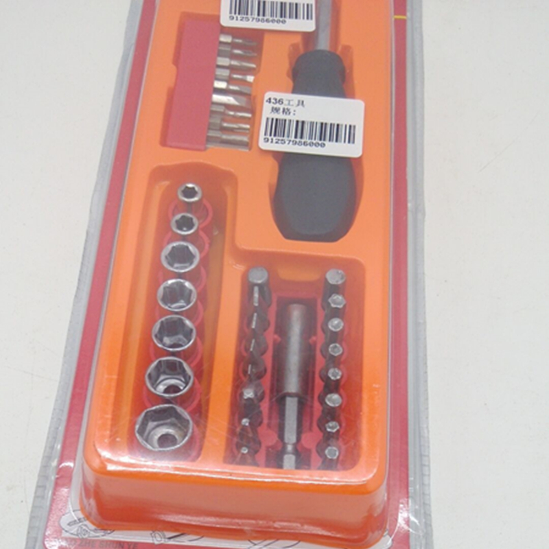 436工具 套筒组合 多功能工具细节图