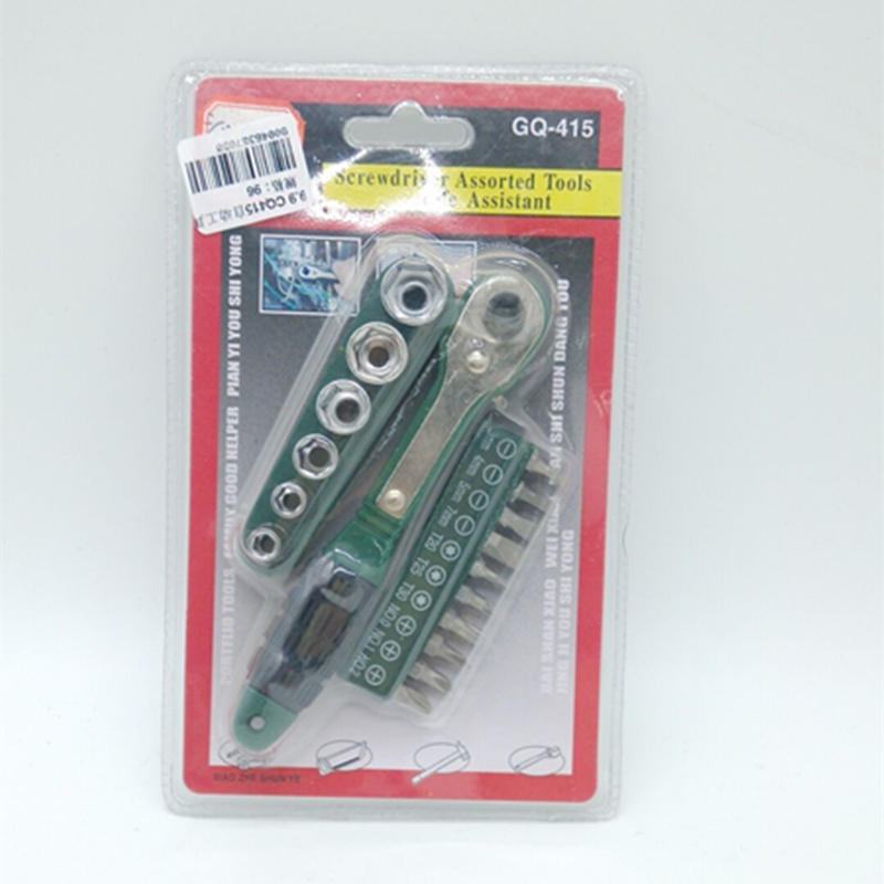 GQ415 Automatic tool sleeve quick wrench Ratchet wrench set
