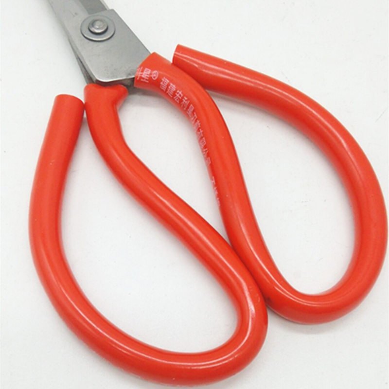 Stainless steel leather scissors P2 Exquisite stainless steel scissors, office aesthetic scissors Application Scenario