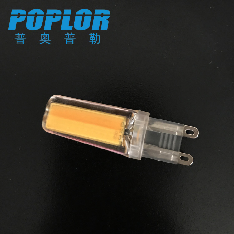 G9 Crystal lamp bulb high voltage 220V LED pin 4W silica gel COB chip