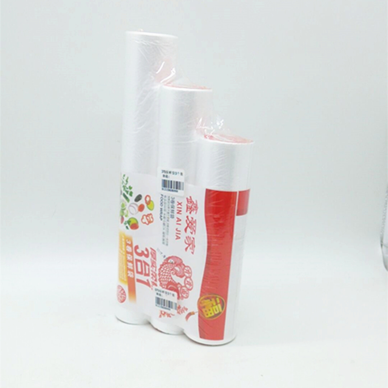 0109三合一保鲜袋 连卷点断式 家用保鲜袋