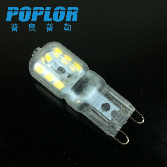 G9 Crystal lamp bulb high voltage 220V LED pin 3W silicone 2835 chip thumbnail