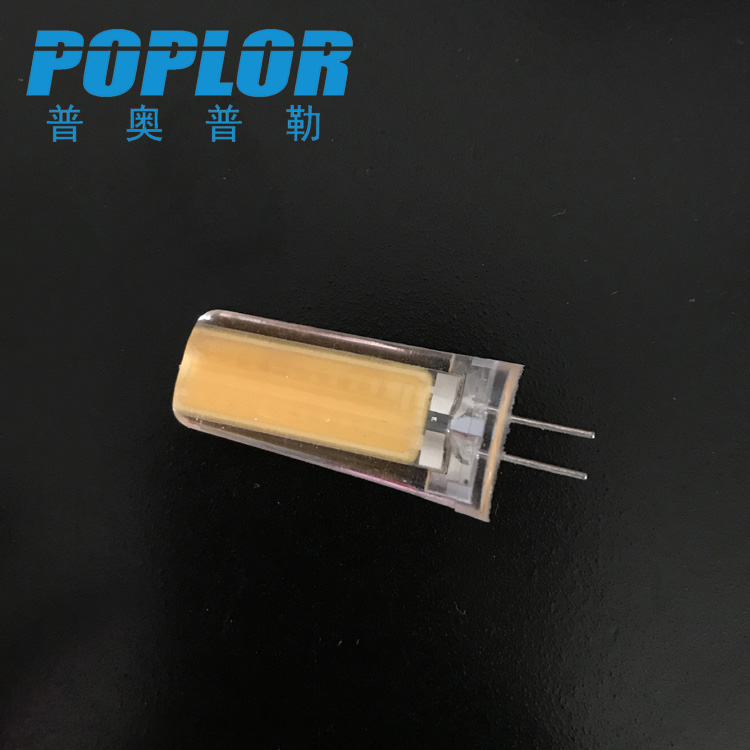 G4 Crystal lamp bulb high voltage 220V LED pin 4W silica gel COB chip