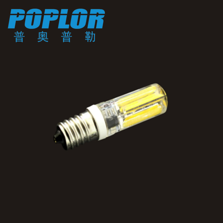 E14 Crystal lamp bulb high voltage 220V LED pin 5W silica gel COB chip