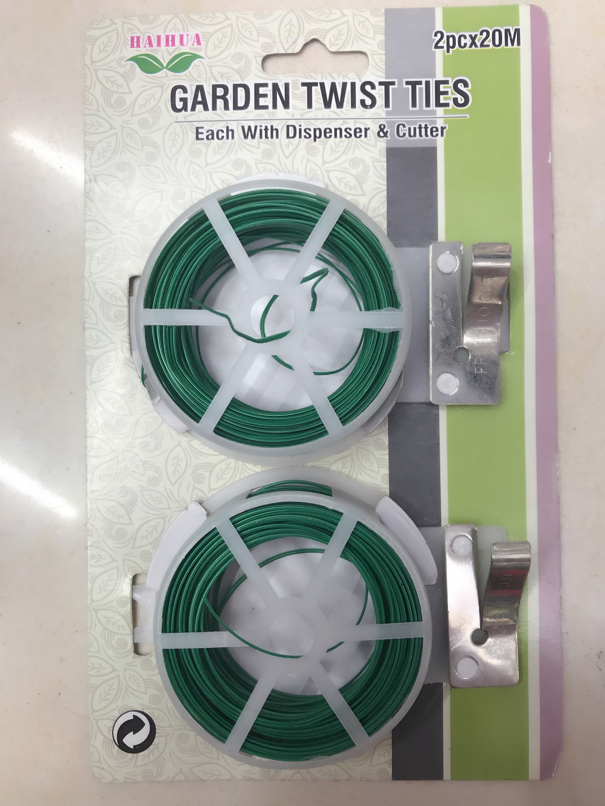 2PC garden tie wire, garden tie wire tie belt