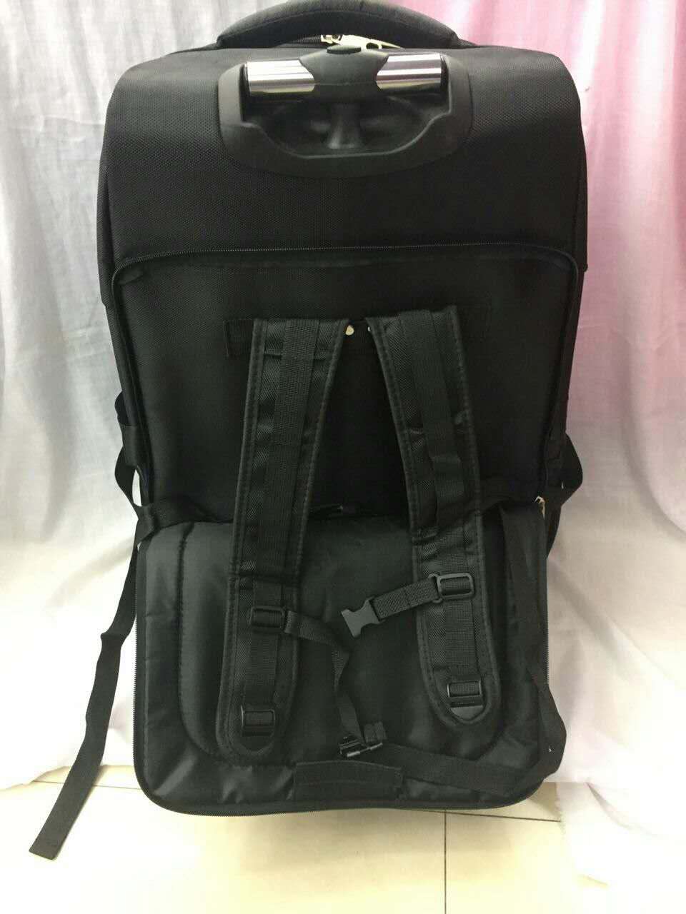 Travel Trolley Case Double Shoulder Double Backpack Specification drawing