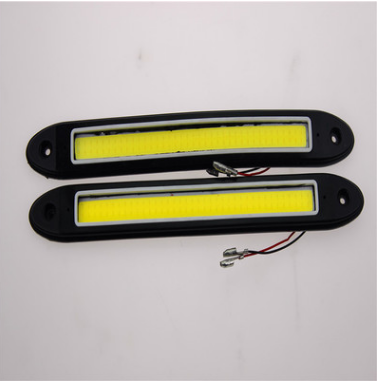 汽车COB软胶日行灯防水 弯曲直条高亮行车灯