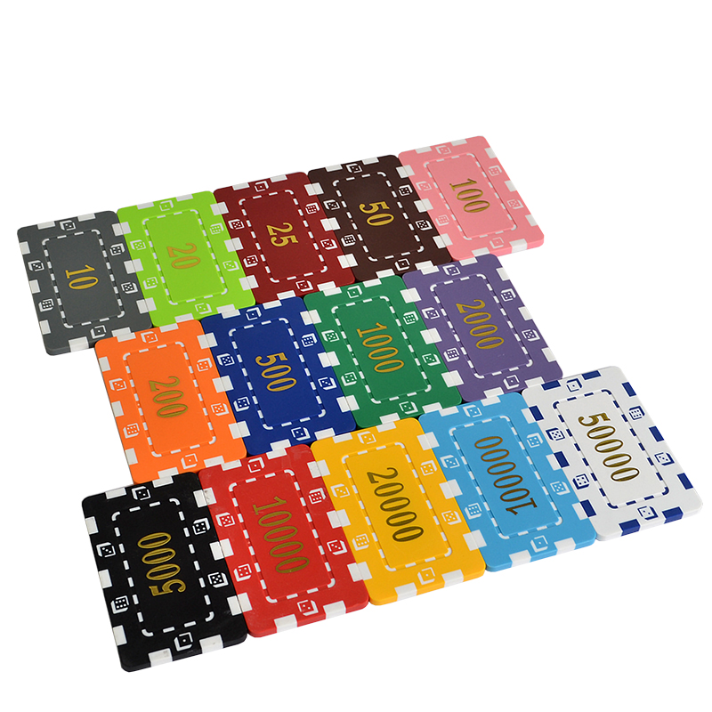 Chip large size digital bronzing chip blank chip chip accessories spot chips full figure