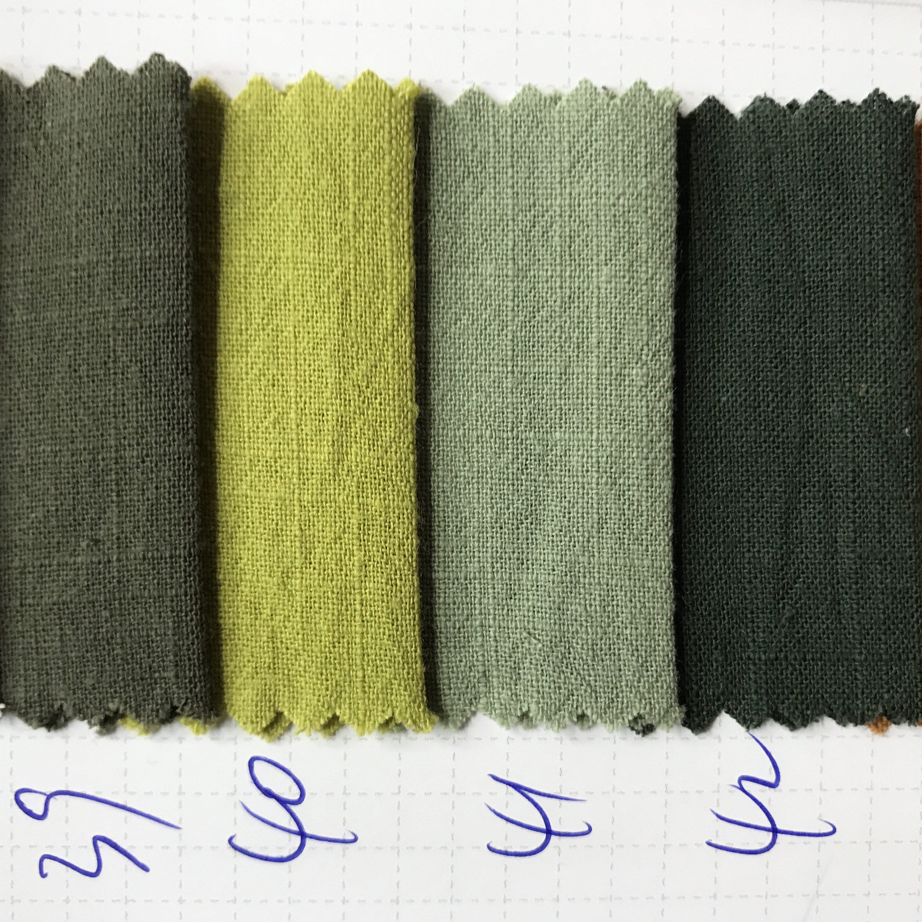 21 pieces of bamboo-joint cotton. Linseed cotton details Picture