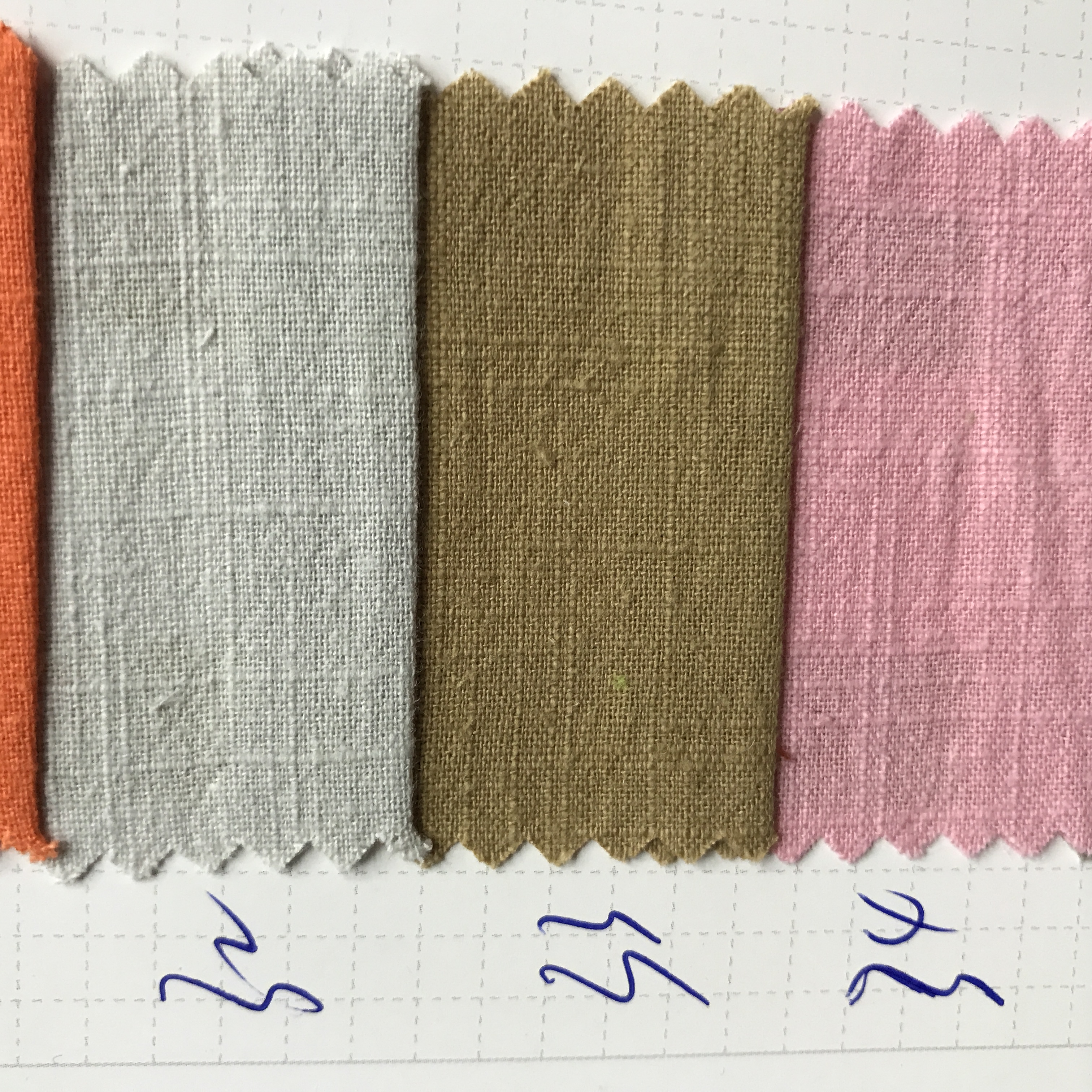 21 pieces of bamboo-joint cotton. Linseed cotton Specification image