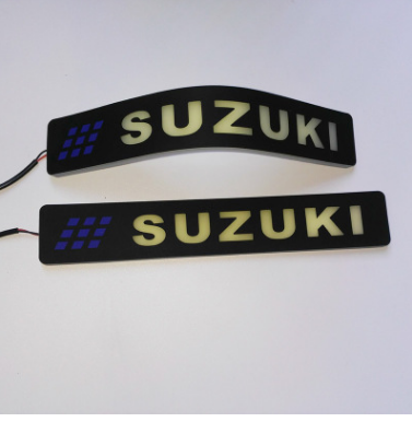 LEDCOB Suzuki soft silicone can bend l daytime running light Suzuki super bright