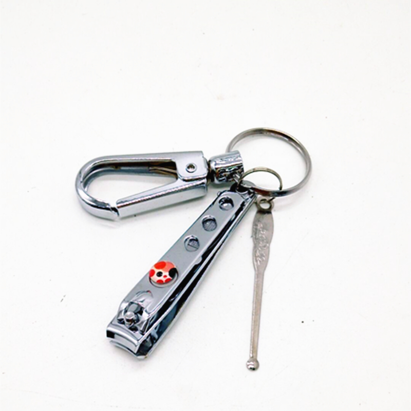 Iron nail clippers, ear picks, metal key chains, keychains and pendants Application Scenario