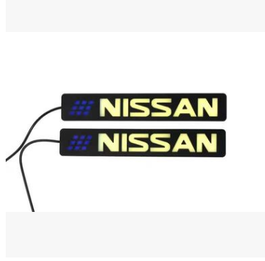 LEDCOB soft silicone can bend l daytime running lights super bright car
