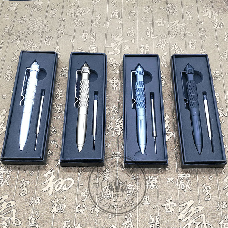 定制钨钢战术笔 航空铝材女士防身笔 促销战术笔