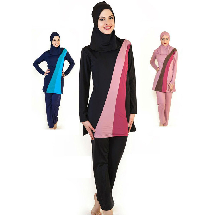 New Muslim swimsuit Women conservative swimsuit Islamic women beach swimsuit