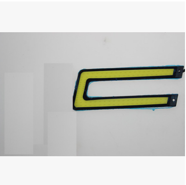 Super bright U type LED daytime running light COB light guide daytime running light universal