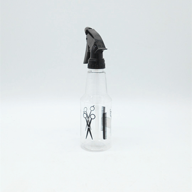802 plastic spray bottle, hair spray bottle, spray water bottle, transparent spray bottle, specially designed for barber shops details Picture